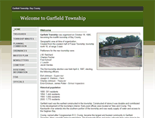Tablet Screenshot of garfieldtownship-bc.com
